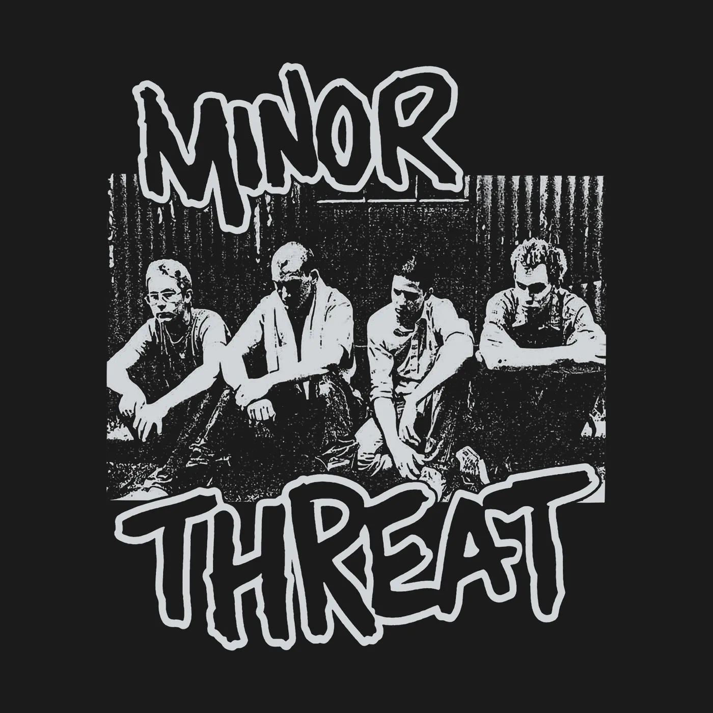 Minor Threat T-Shirt | Xerox Group Photo Minor Threat Shirt