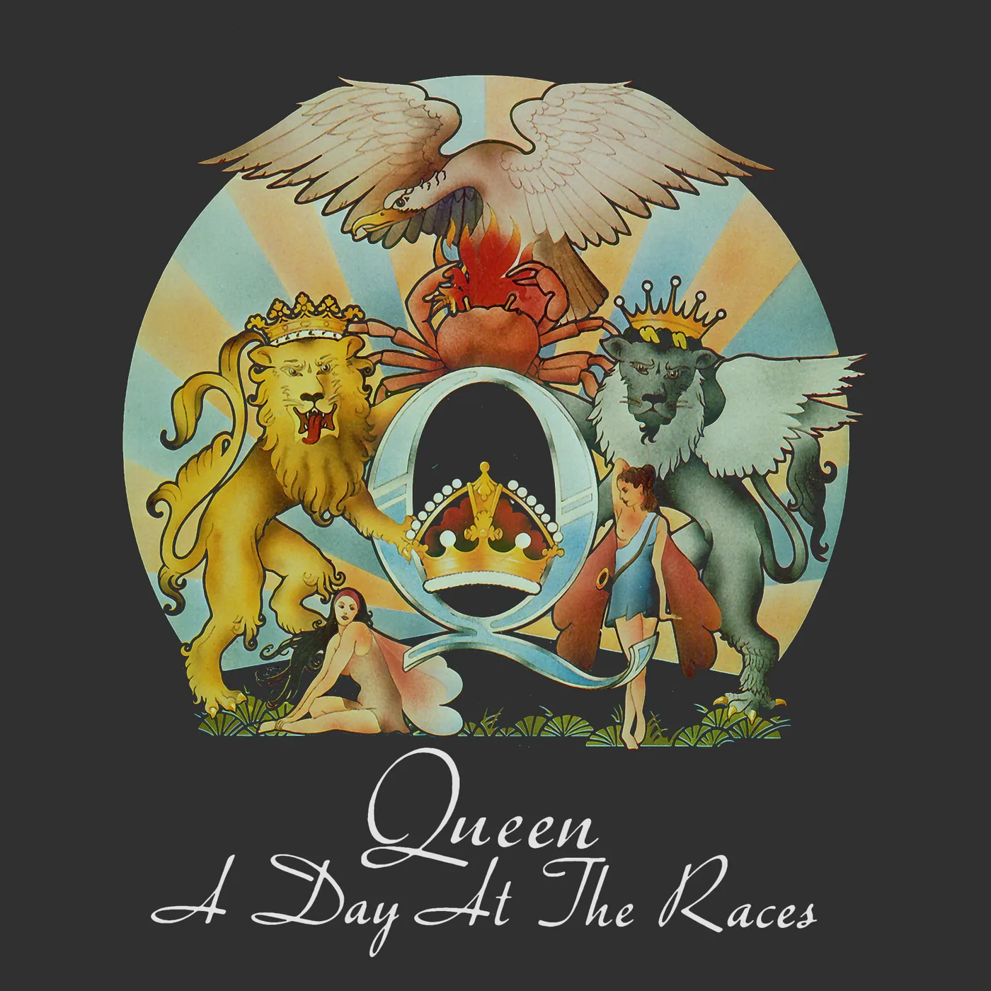 Queen T-Shirt | A Day At The Races Album Art Queen Shirt
