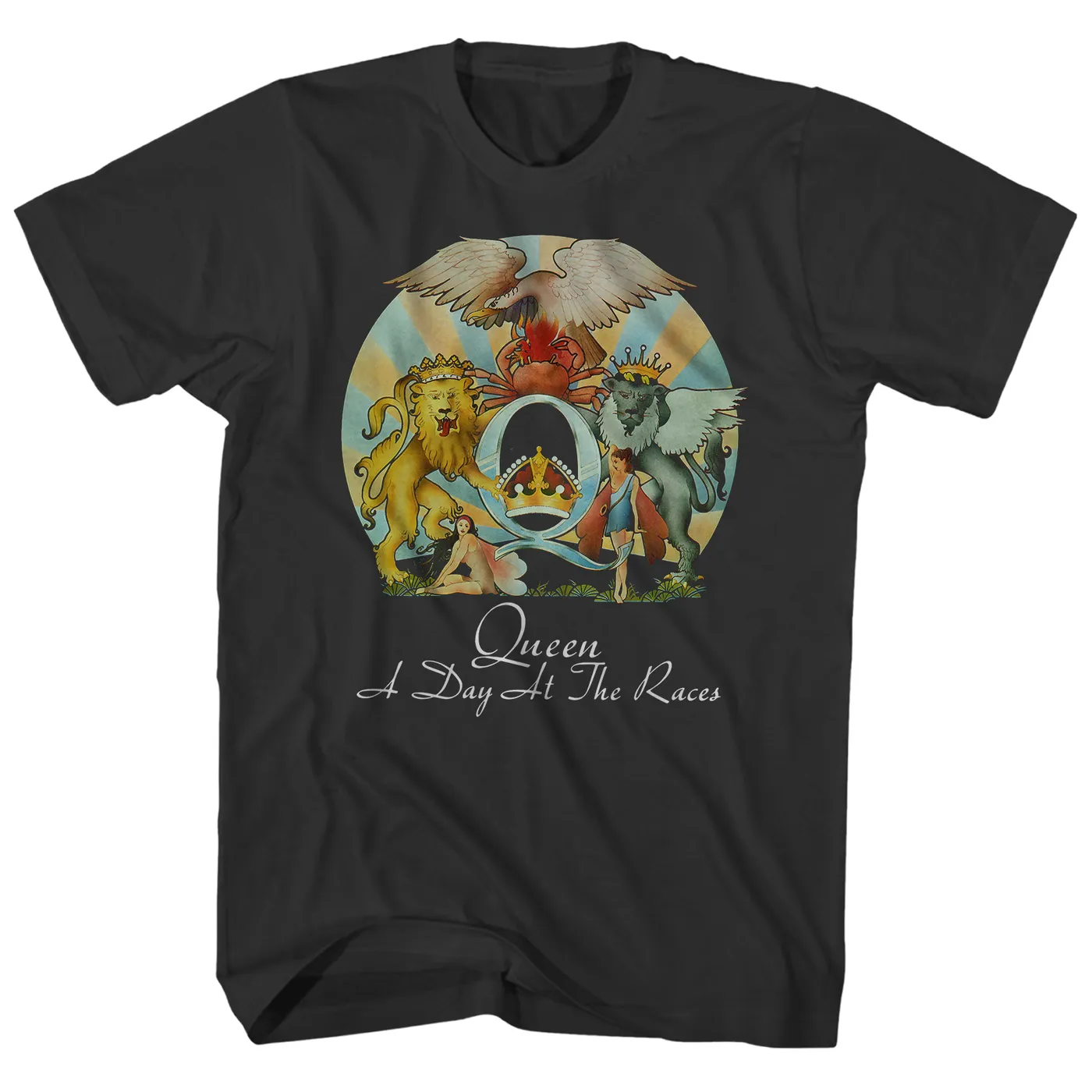 Queen T-Shirt | A Day At The Races Album Art Queen Shirt