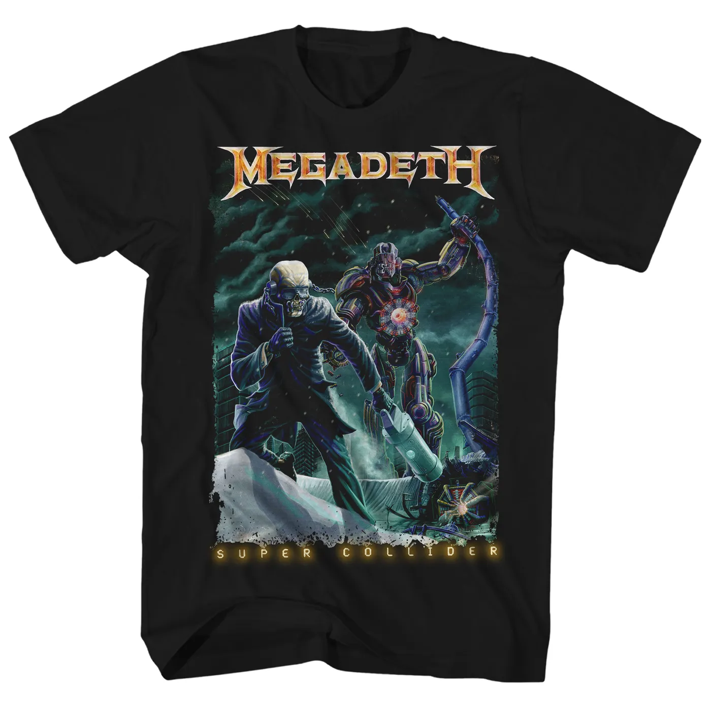 Megadeth T-Shirt | Super Collider Megadeth Shirt