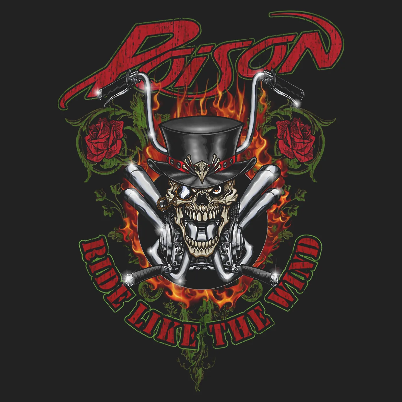 Poison T-Shirt | Ride Like the Wind Poison Shirt