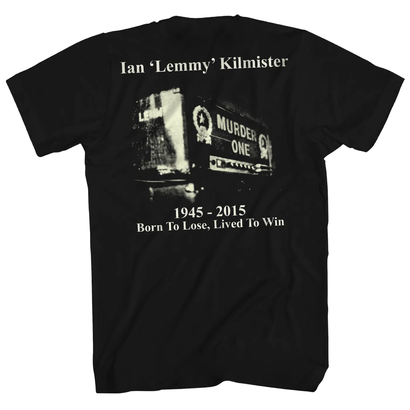 Motorhead T-Shirt | Lemmy Lived To Win Motorhead Shirt