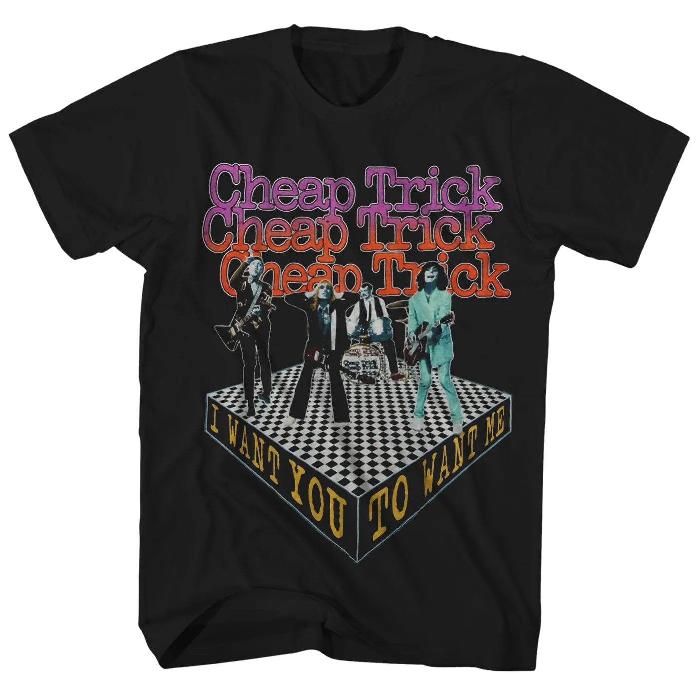 Cheap Trick T-Shirt | Want You To Want Me Cheap Trick Shirt
