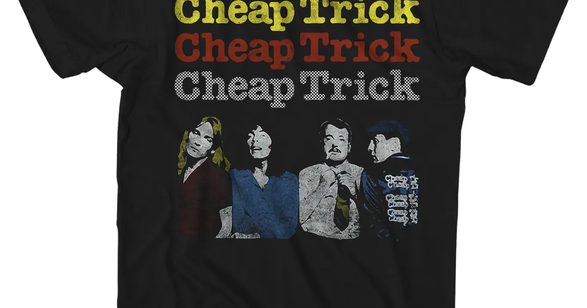 Cheap Trick T-Shirt | World Tour '78 Cheap Trick Shirt (Reissue)