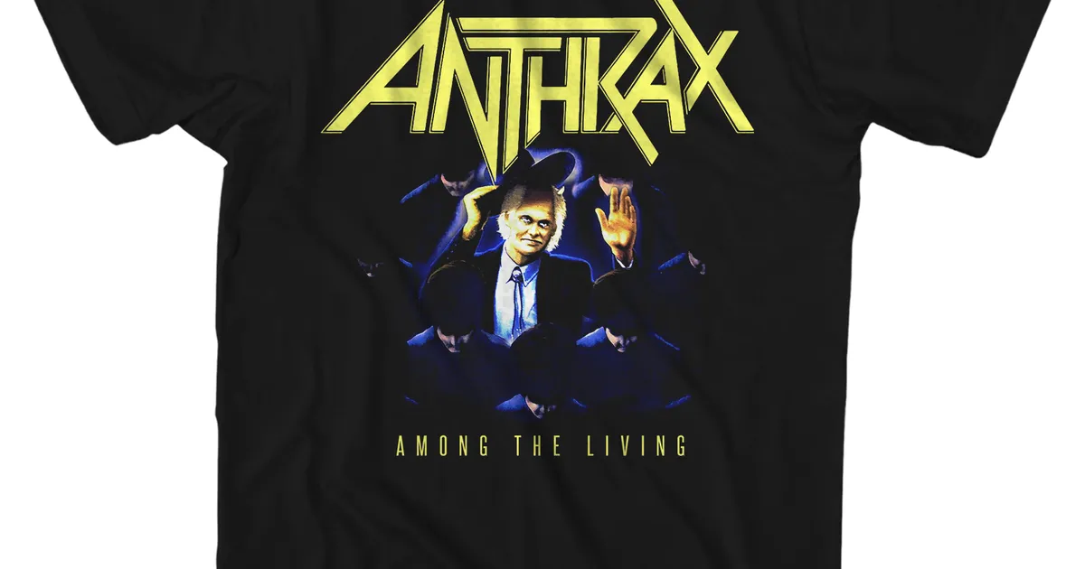 Anthrax T-Shirt | Among The Living Album Art Anthrax Shirt