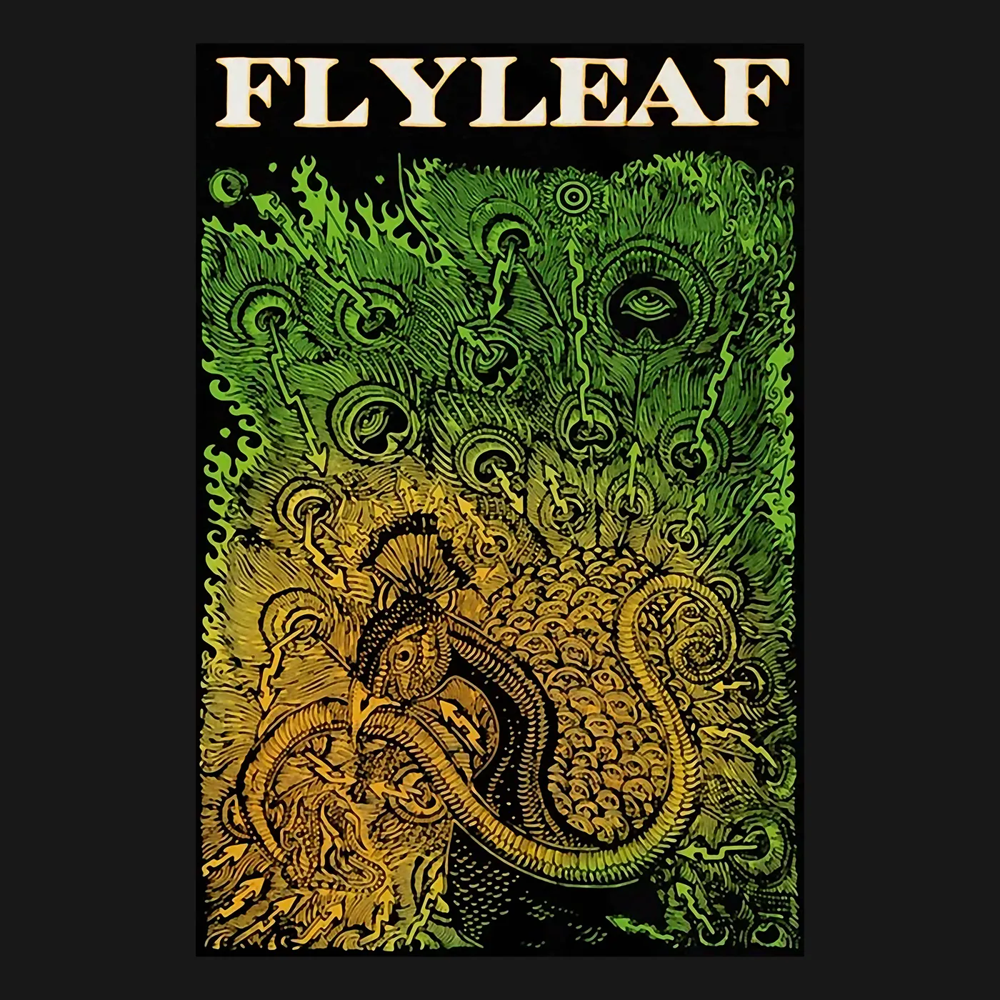 Flyleaf T-Shirt | New Horizons Album Art Flyleaf Shirt