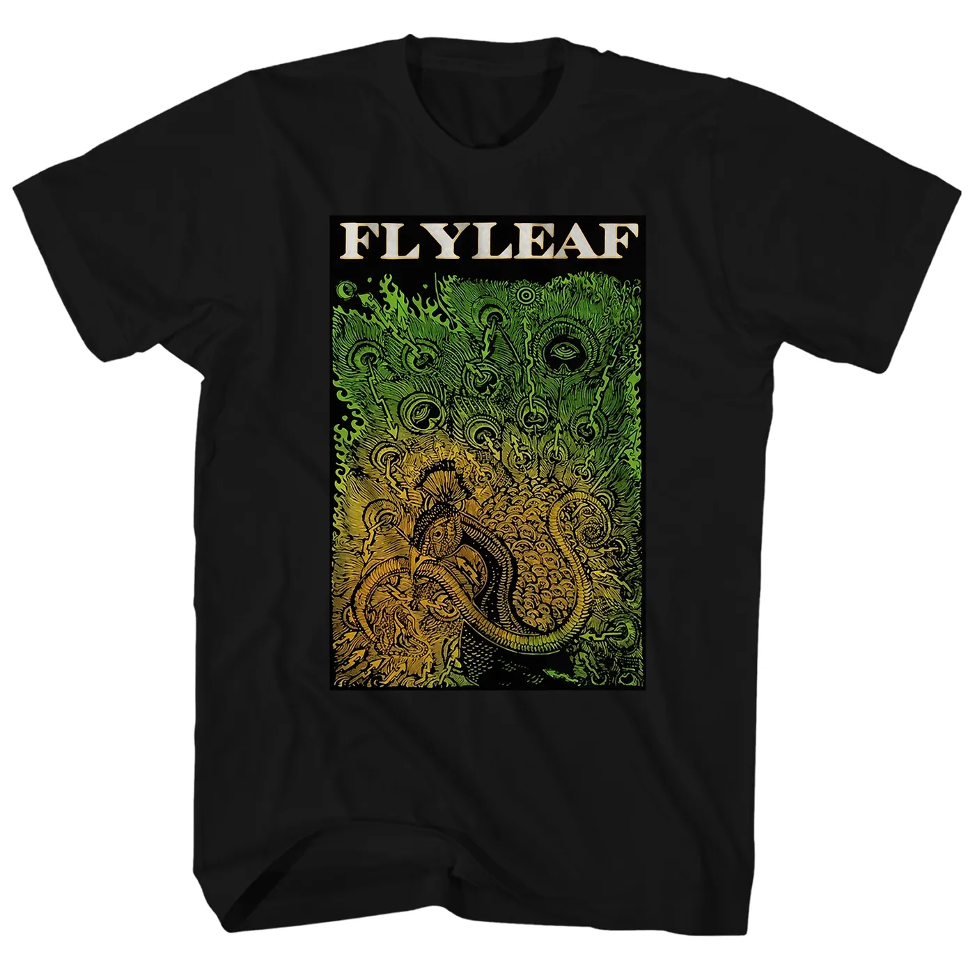 Flyleaf T-Shirt | New Horizons Album Art Flyleaf Shirt
