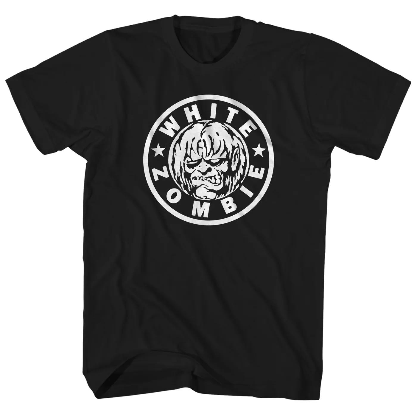White Zombie T-Shirt | Classic Zombie Logo White Zombie Shirt