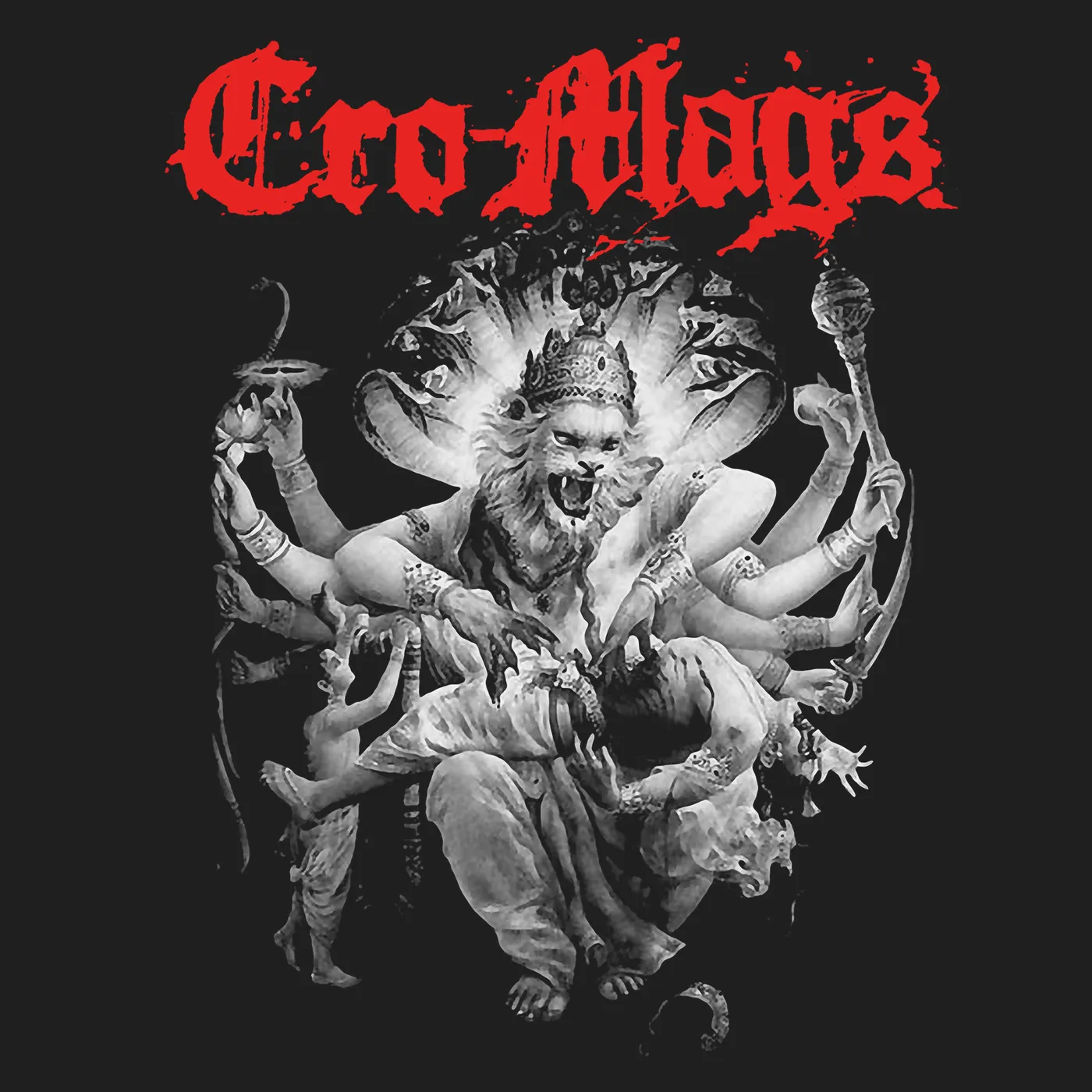 Cro-Mags T-Shirt | Black & White Best Wishes Cro-Mags Shirt