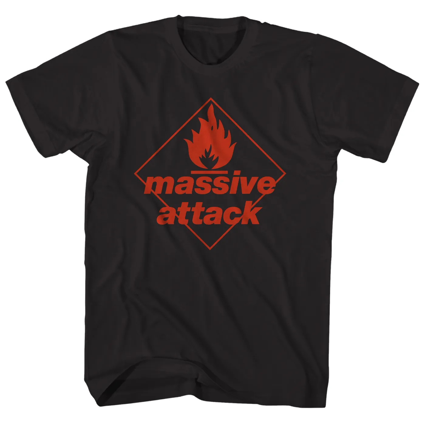 Massive Attack T-Shirt | Blue Lines Album Art Massive Attack Shirt