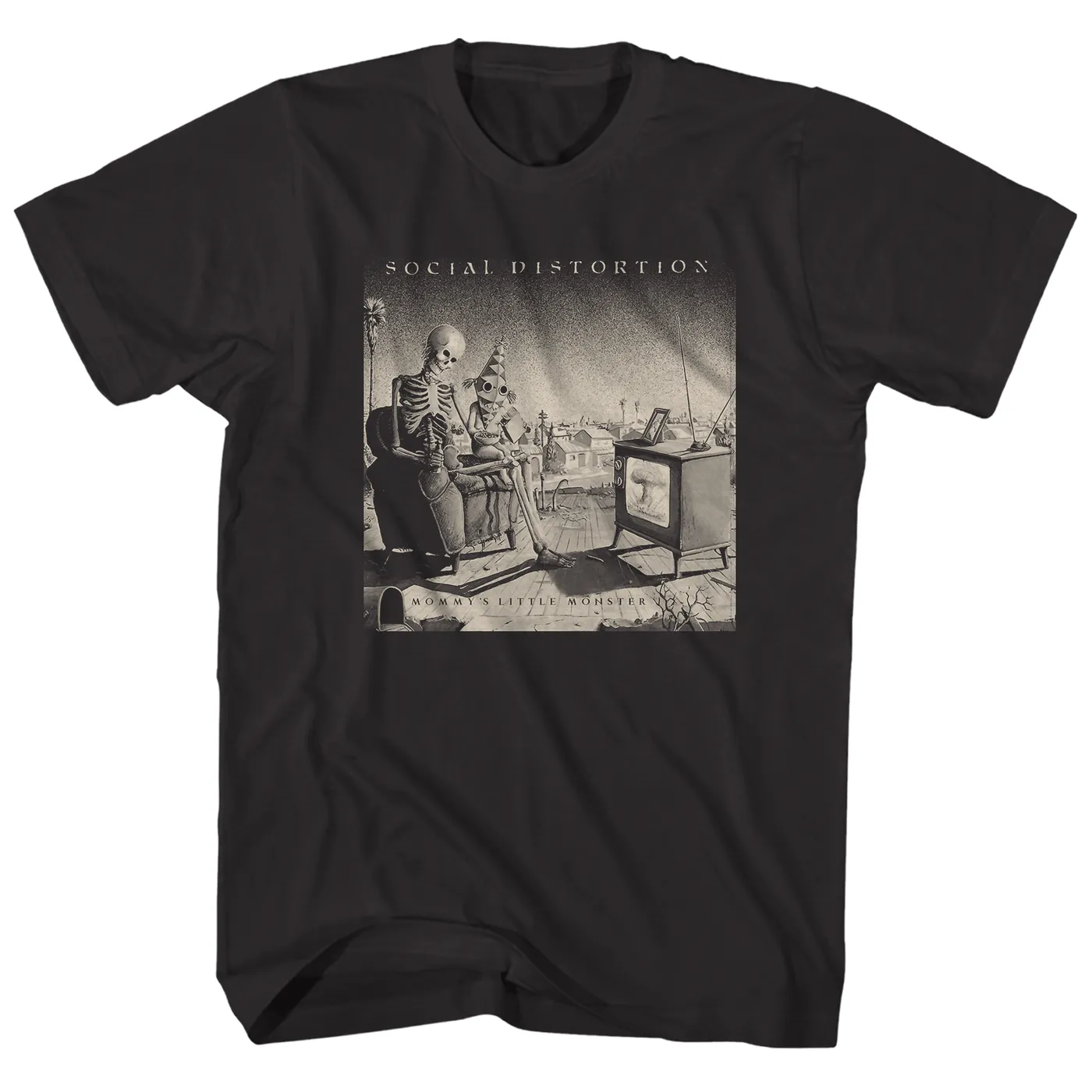 Social Distortion T-Shirt | Mommy's Little Monster Album Art Social Distortion Shirt