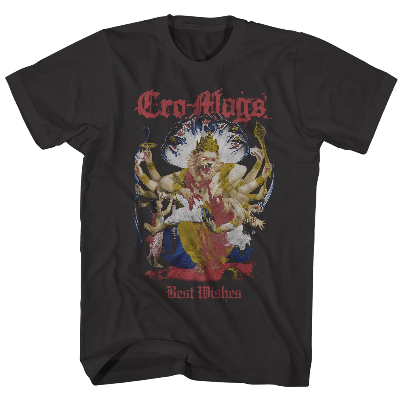 Cro-Mags T-Shirt | Best Wishes Album Art Cro-Mags Shirt