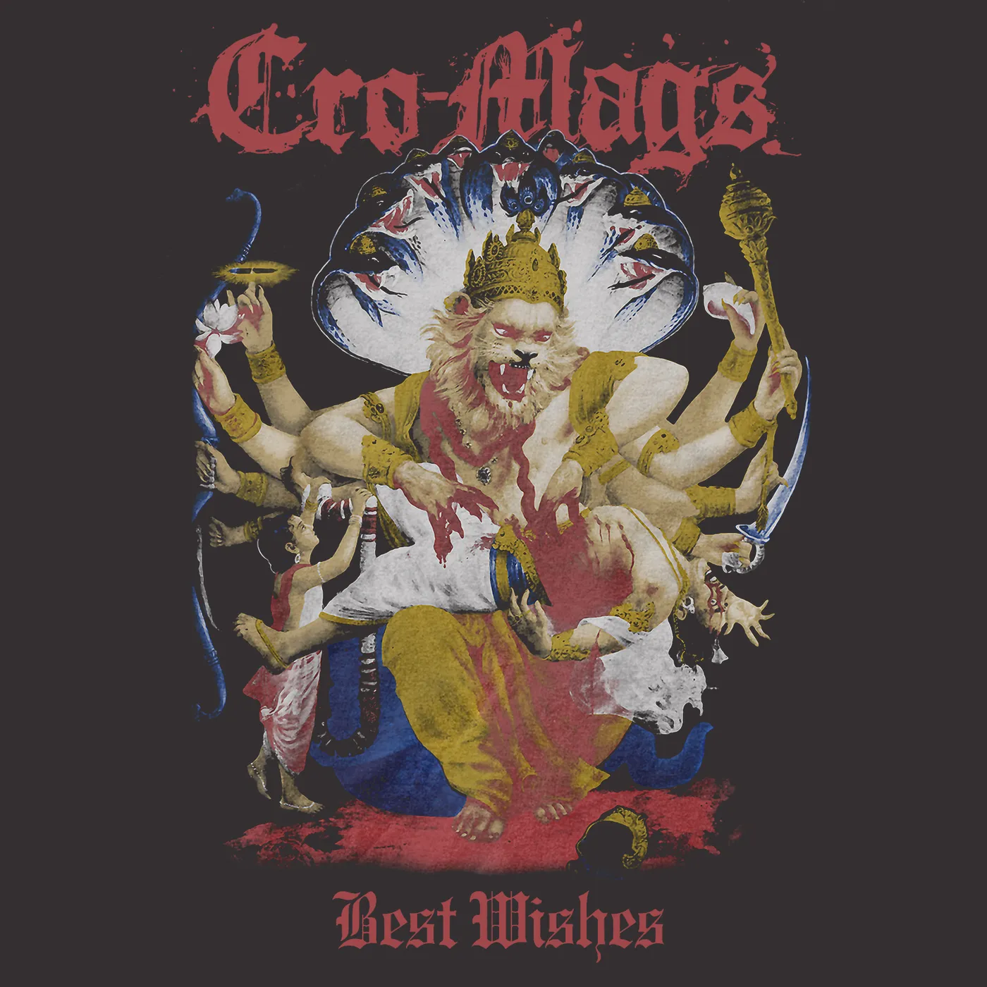 Cro-Mags T-Shirt | Best Wishes Album Art Cro-Mags Shirt