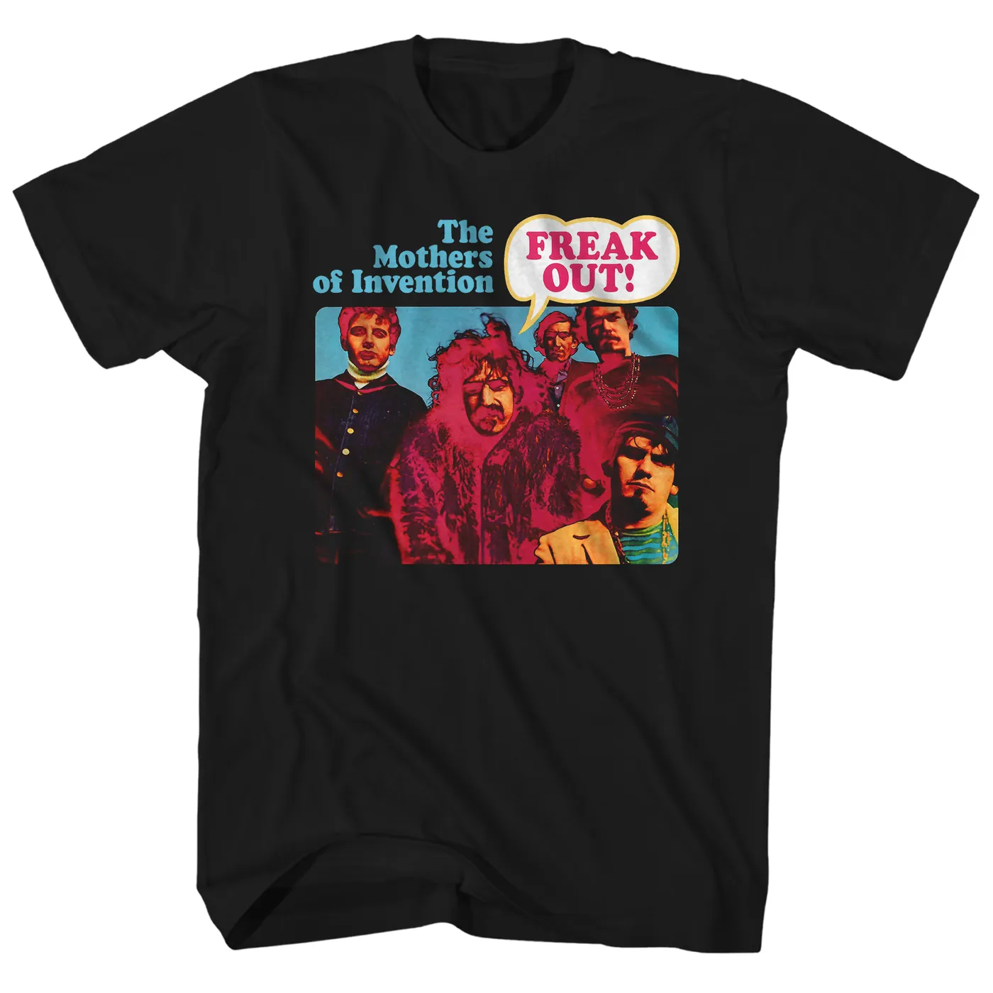 Frank Zappa T-Shirt | The Mothers Of Invention Freak Out! Album Art Frank Zappa Shirt