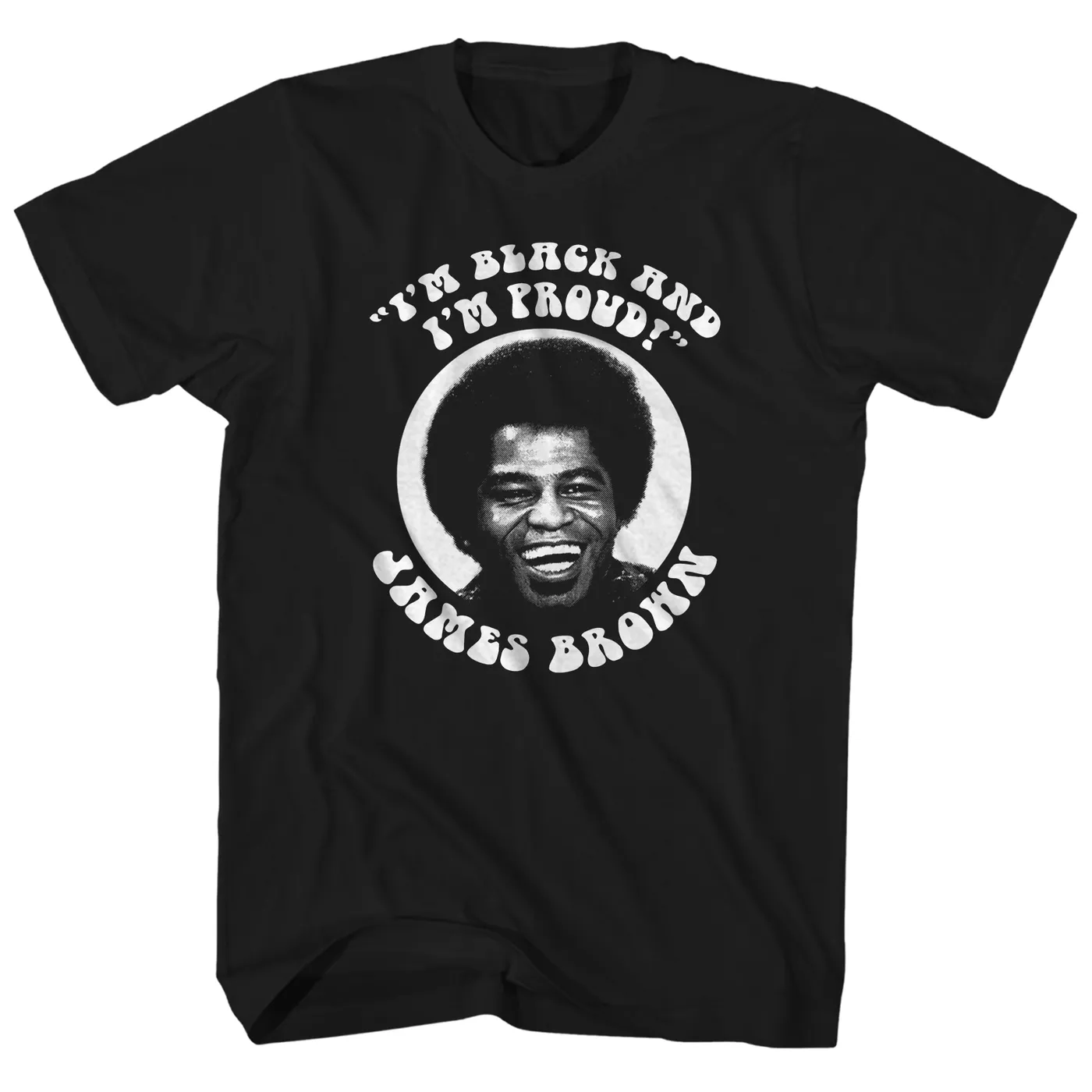 James Brown T-Shirt | Black And Proud James Brown Shirt