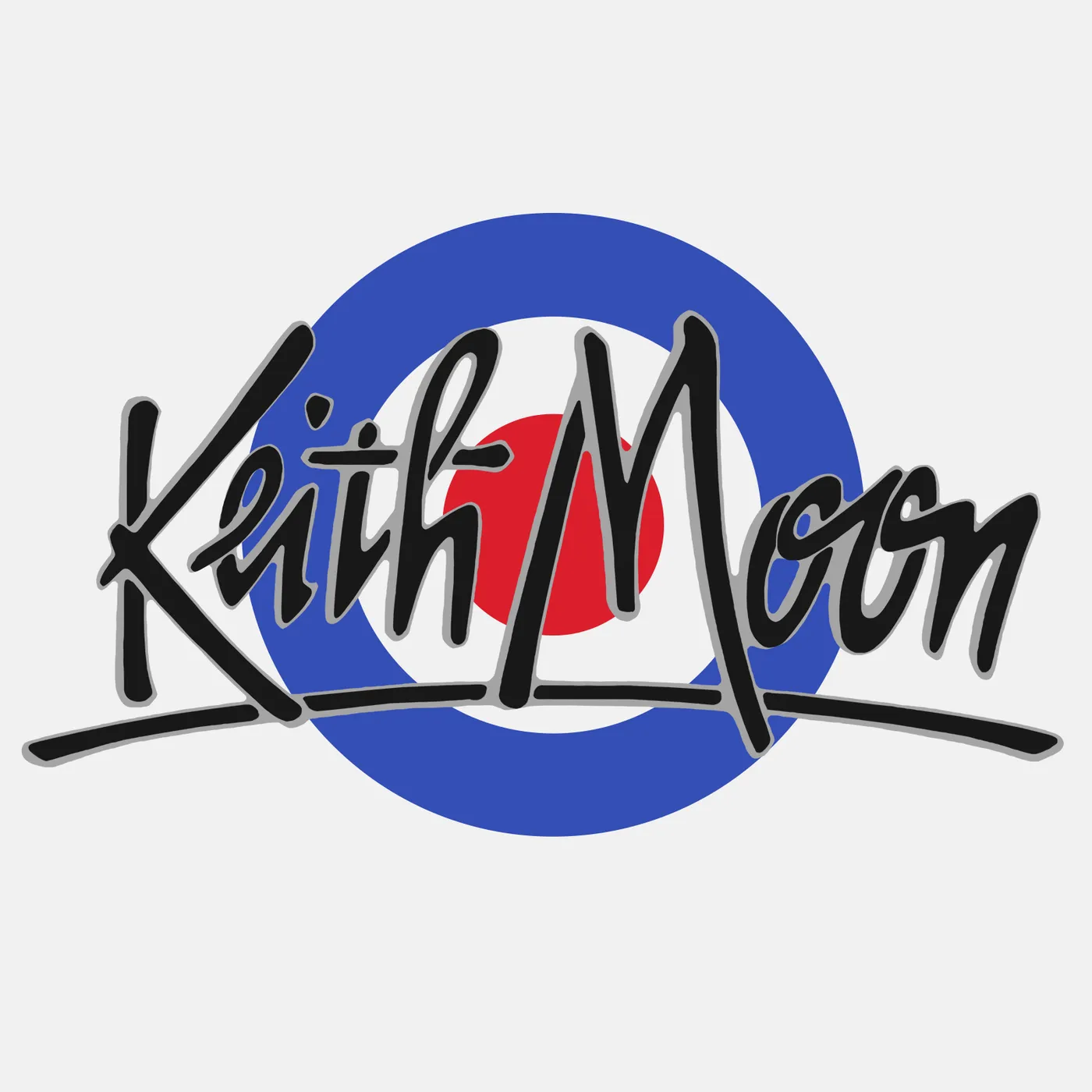 Keith Moon T-Shirt | The Who Mod Logo Keith Moon Shirt