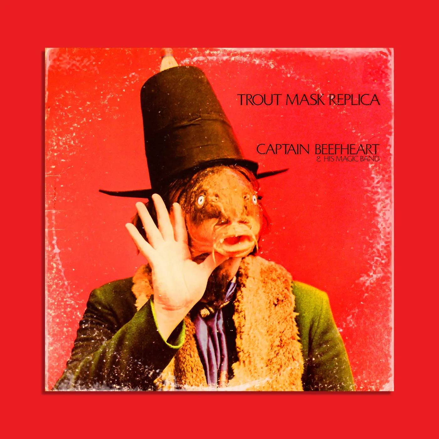 Captain Beefheart T-Shirt | Trout Mask Replica Album Art Captain Beefheart Shirt