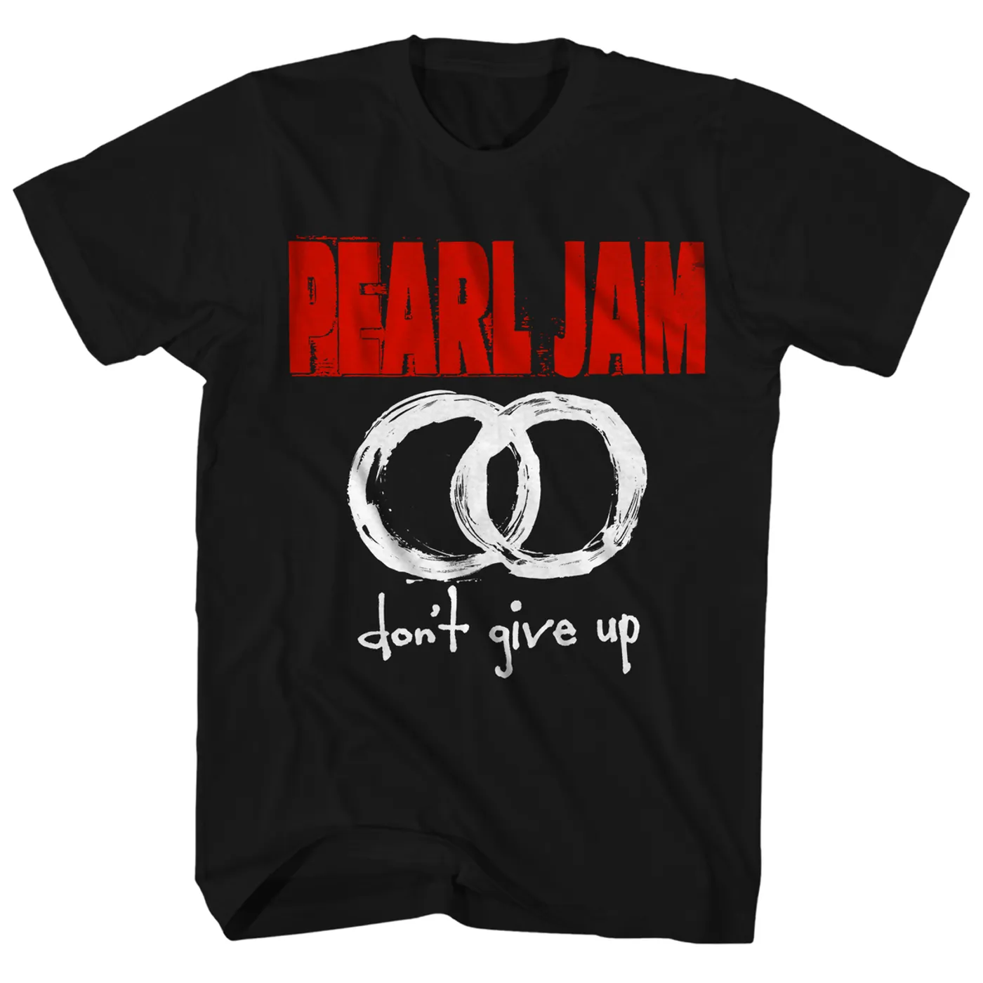 Pearl Jam T-Shirt | Don’t Give Up Overlapping Circles Band Logo Pearl Jam Shirt