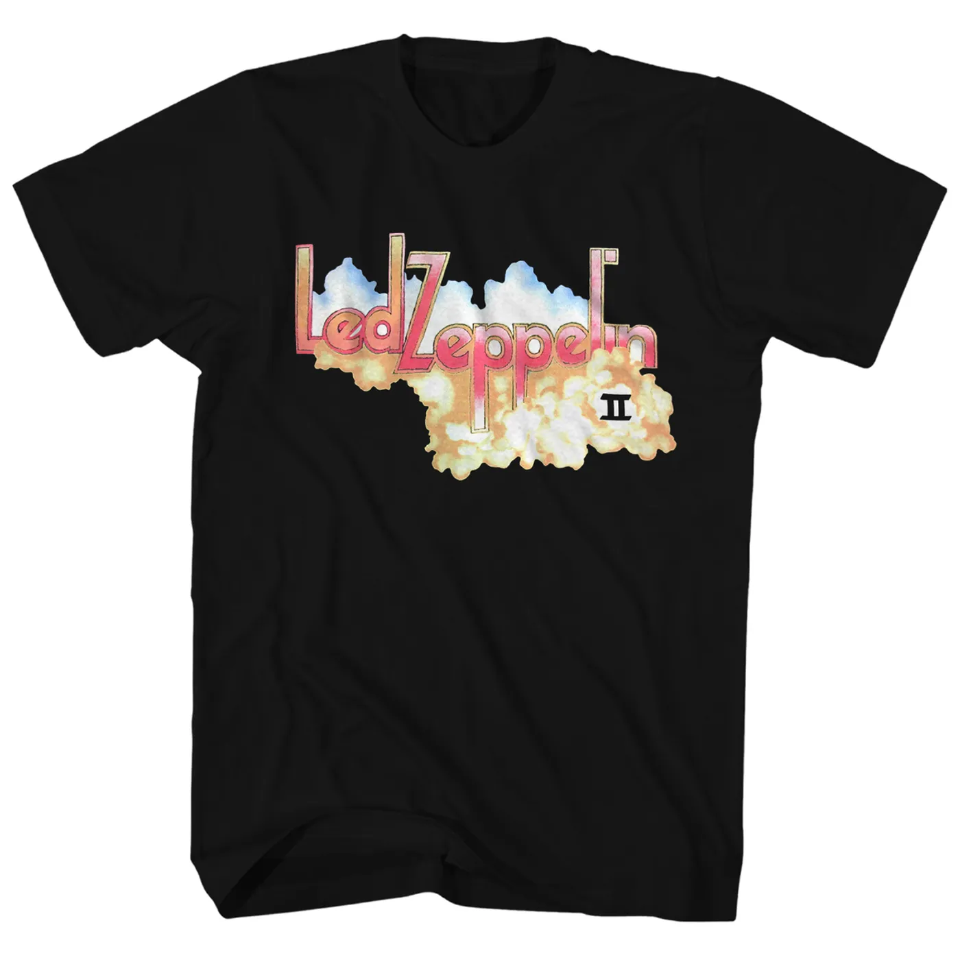 Led Zeppelin T-Shirt | II Logo And Cloud Led Zeppelin Shirt