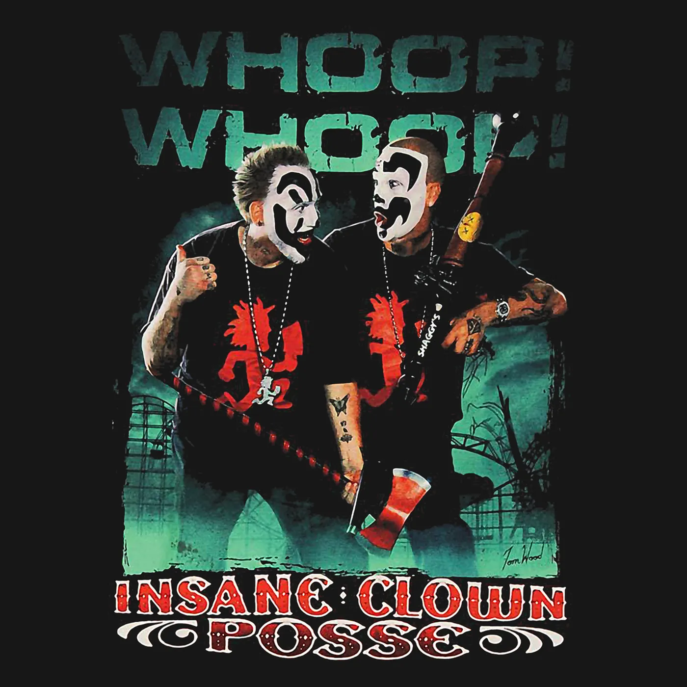 Insane Clown Posse T-Shirt | Whoop! Whoop! Insane Clown Posse Shirt