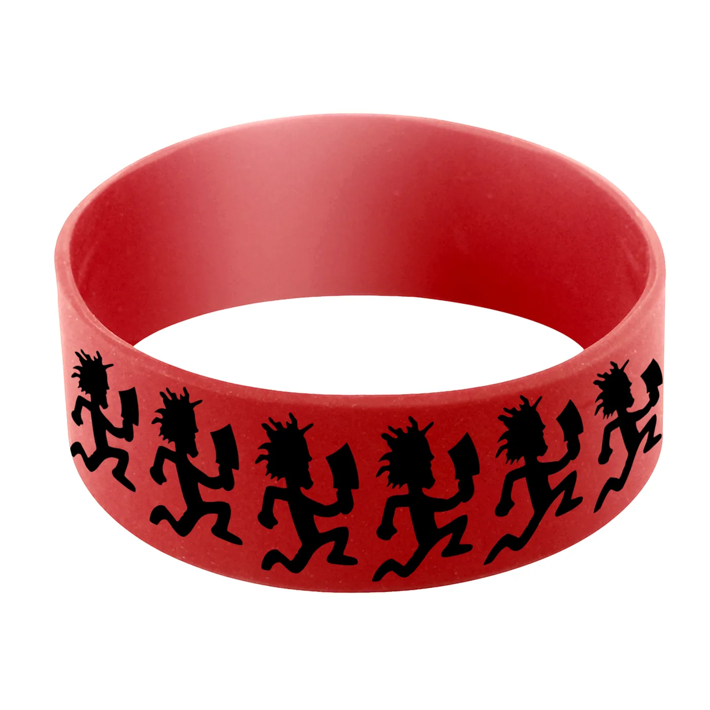 Insane Clown Posse Wristband | Hatchet Man Silhouette Logo Insane Clown Posse Wristband