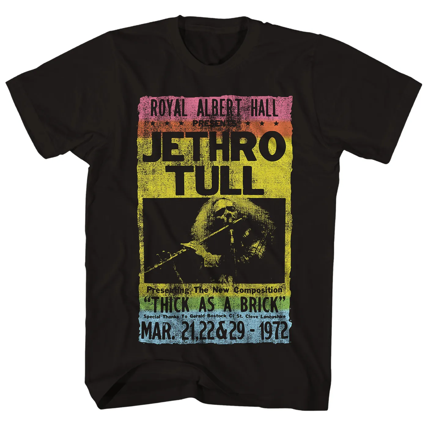 Jethro Tull T-Shirt | Royal Albert Hall (1972) Jethro Tull Shirt