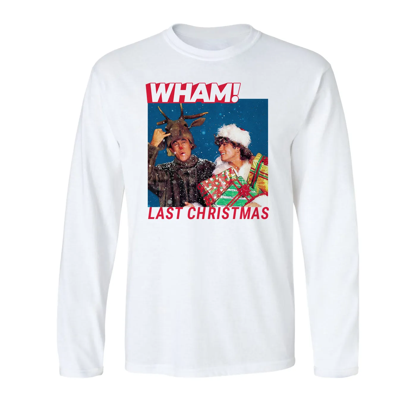 Wham! Long Sleeve Shirt | Last Christmas Holiday Wham! Long Sleeve Shirt