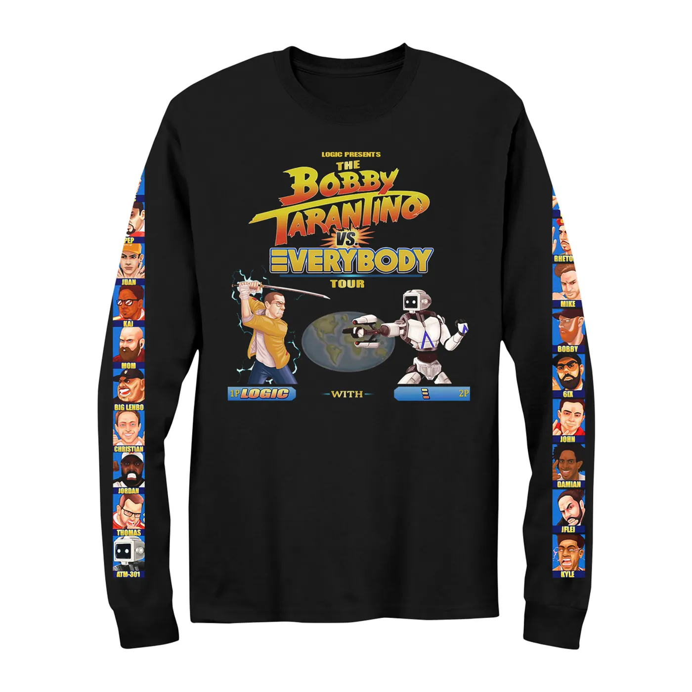 Logic Long Sleeve Shirt | Bobby Tarantino VS Everybody Tour Logic Long Sleeve Shirt