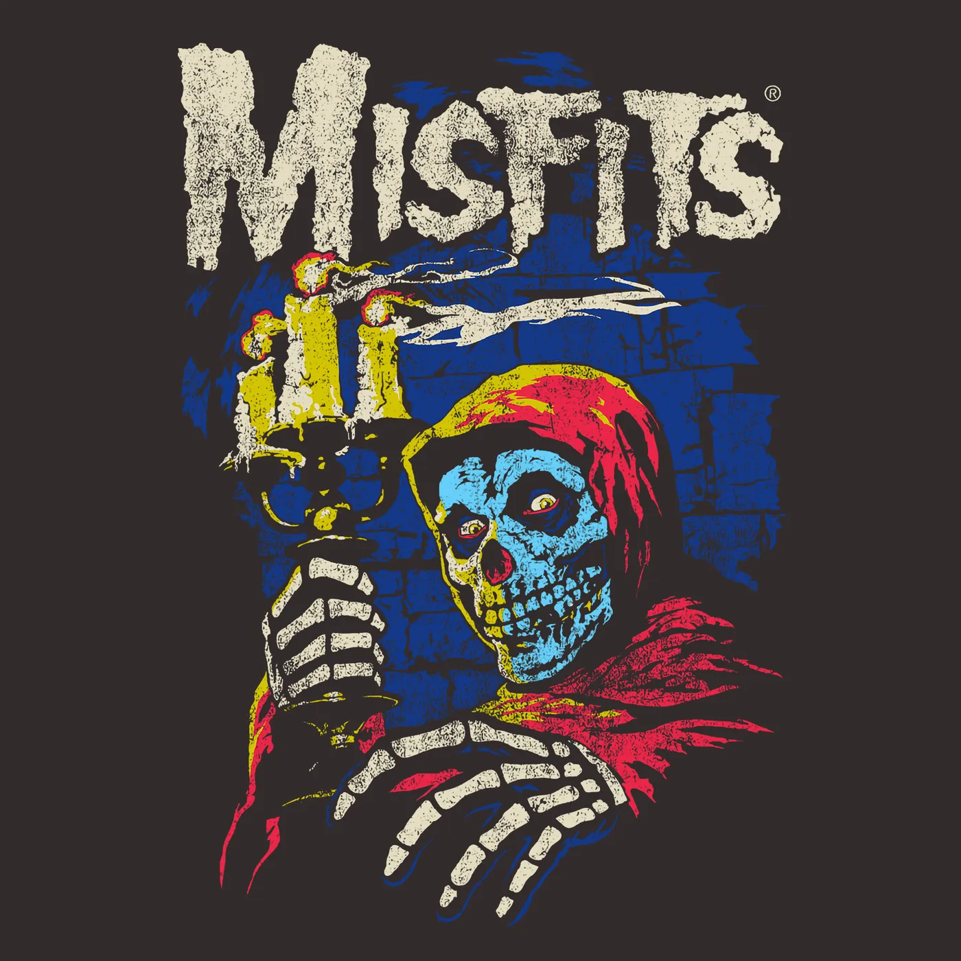 Misfits T-Shirt | Candelabra Fitted Jersey Shirt