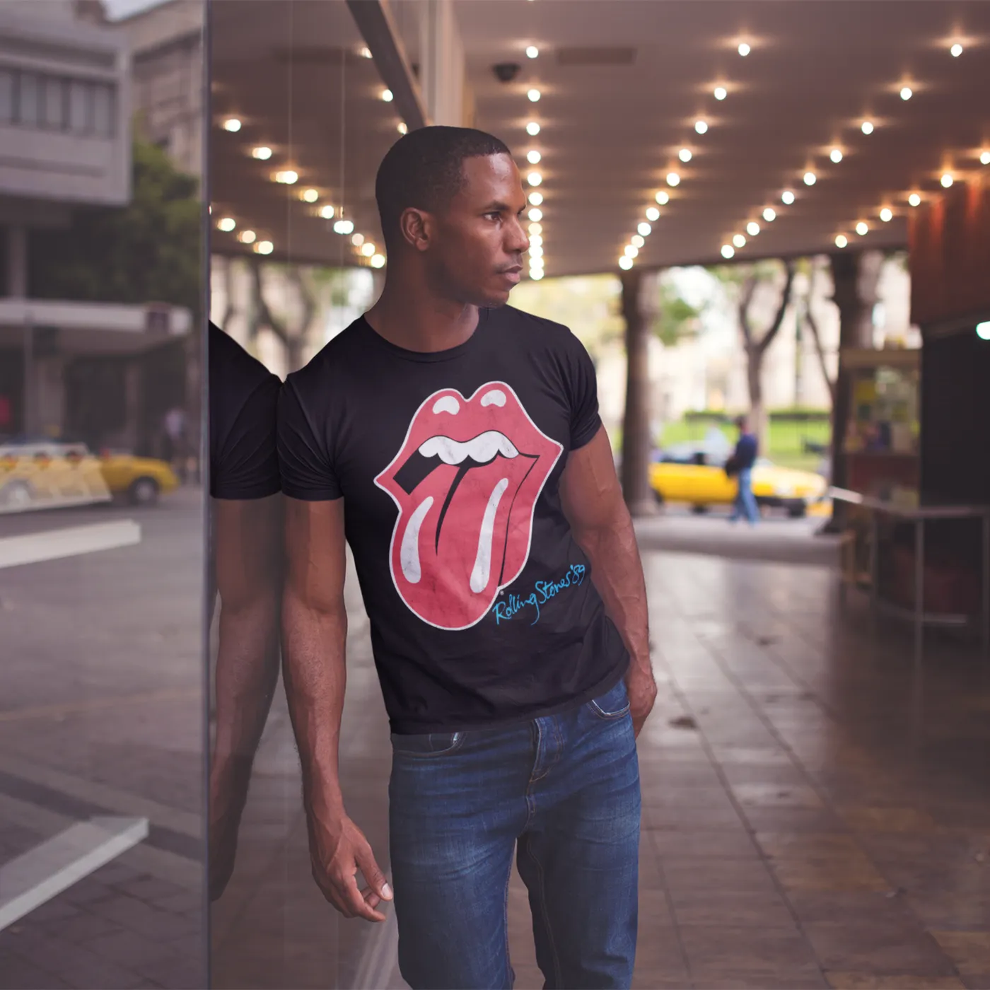 The Rolling Stones T-Shirt | '89 Distressed Classic Tongue Logo