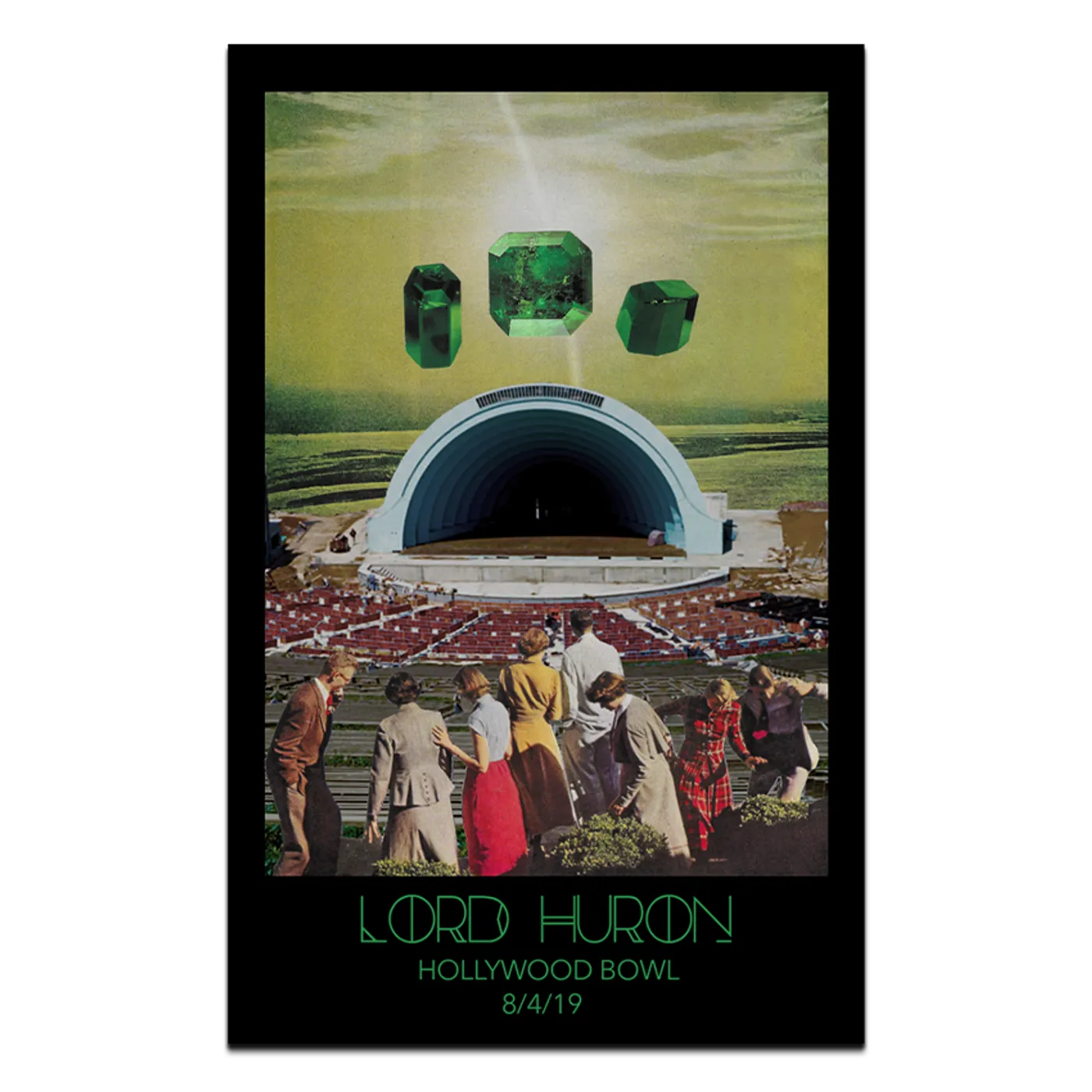 Lord Huron Hollywood Bowl Poster August 4, 2019