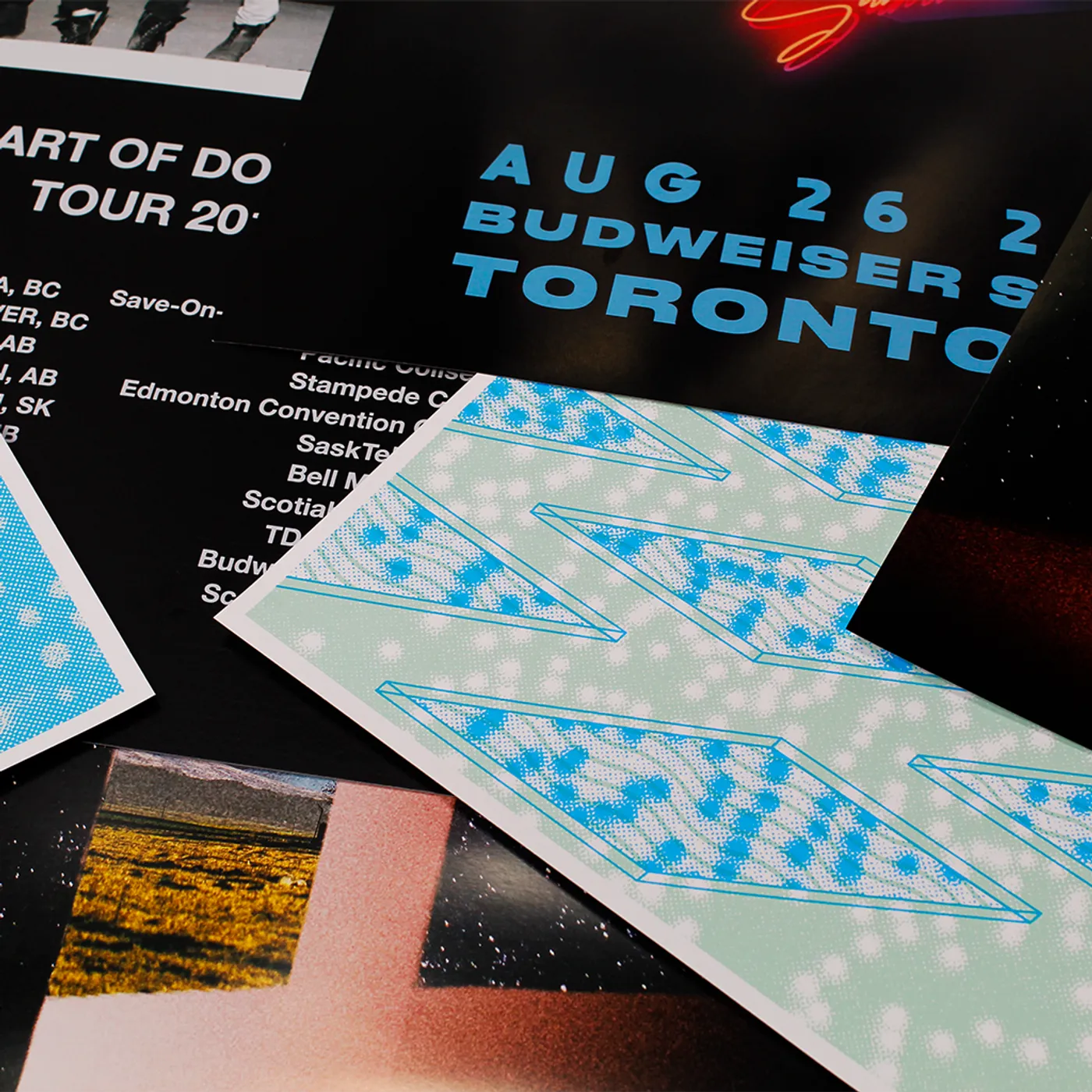 Metric 3 x Mystery Poster Bundle