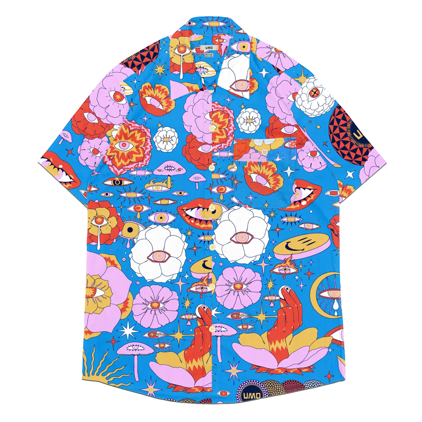 Unknown Mortal Orchestra All-Over Button Down Shirt