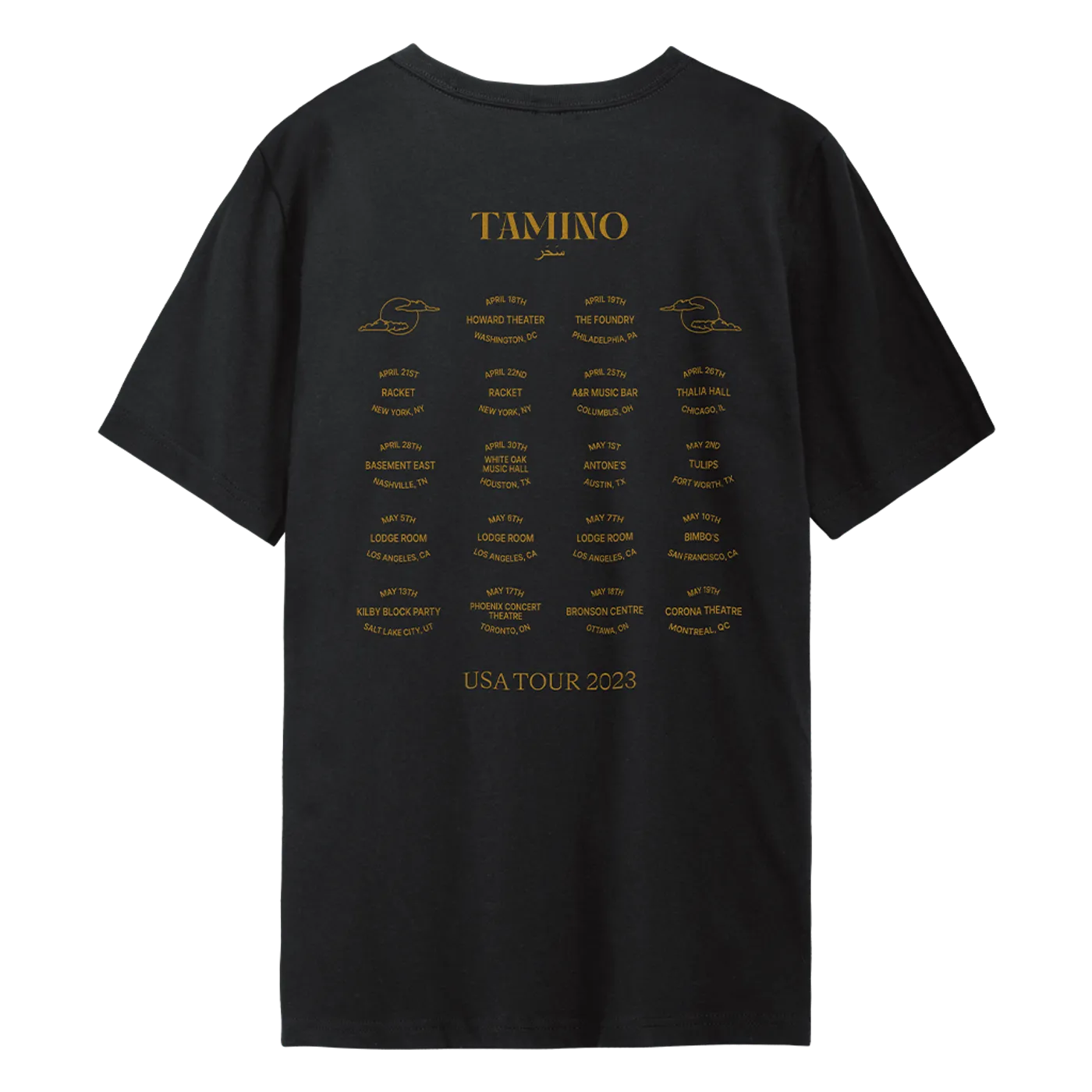 Tamino 2023 Tour T-Shirt