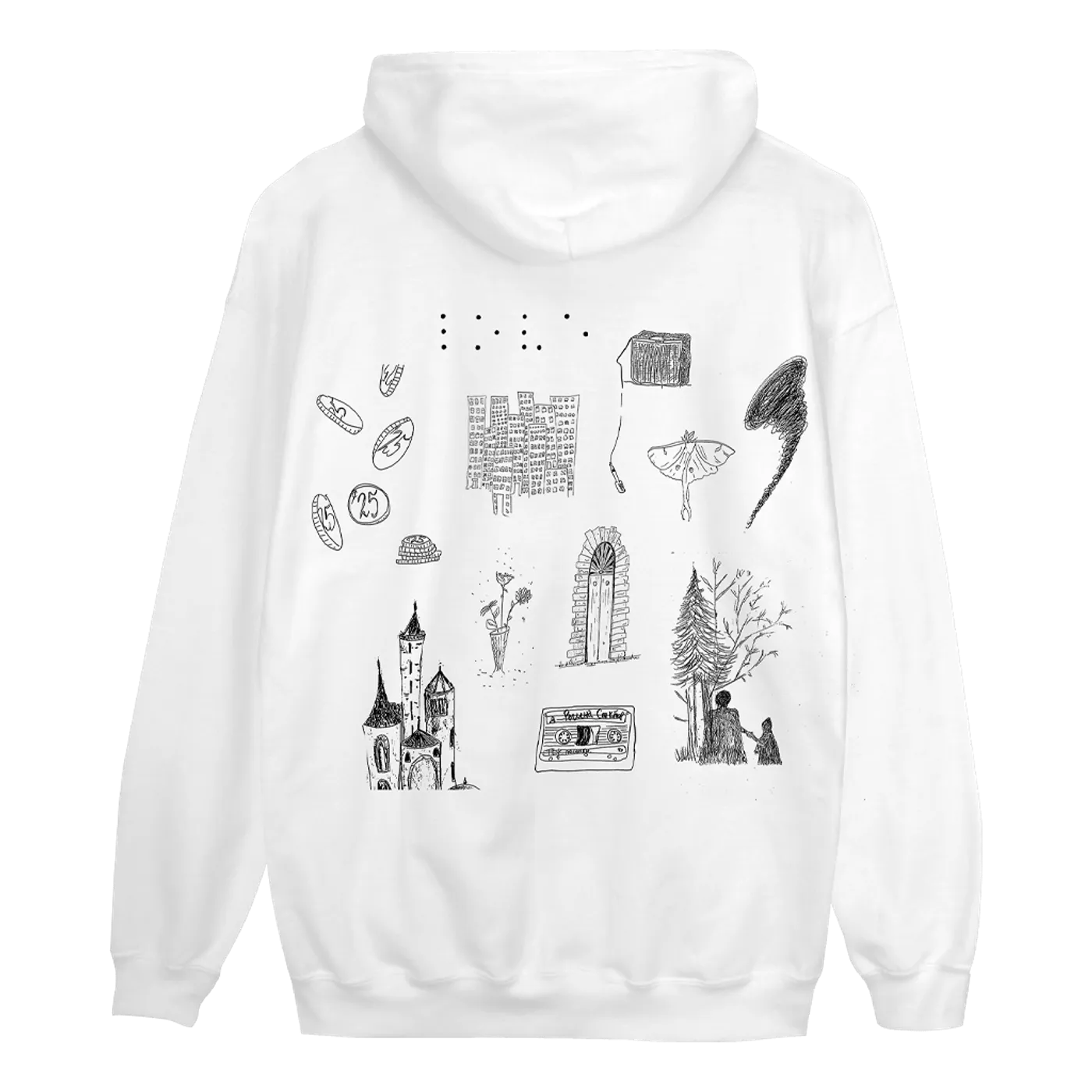 Regina Spektor Doodle 11:11 Pullover Hoodie