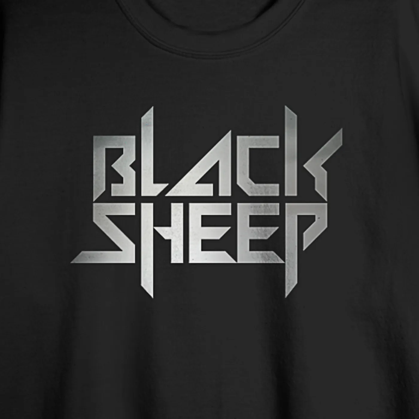 Metric Black Sheep Silver Foil Crewneck Limited Edition