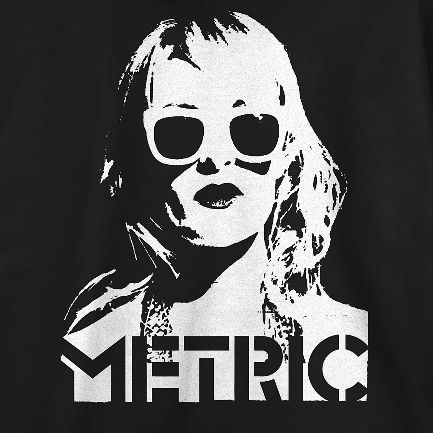 Metric Emily Face Zip Hoodie Limited Edition
