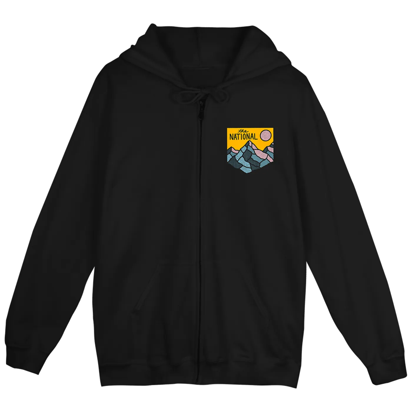 The National Moon Crest Zip Hoodie