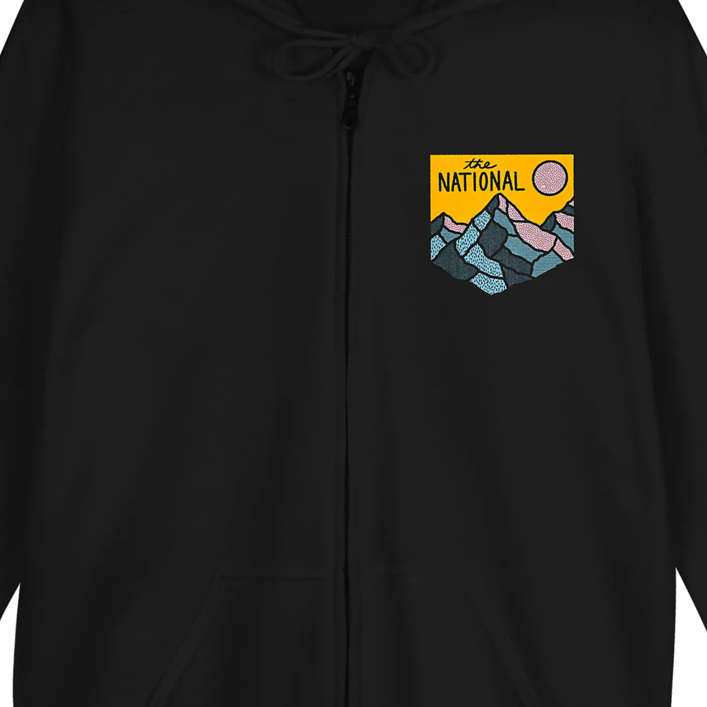 The National Moon Crest Zip Hoodie