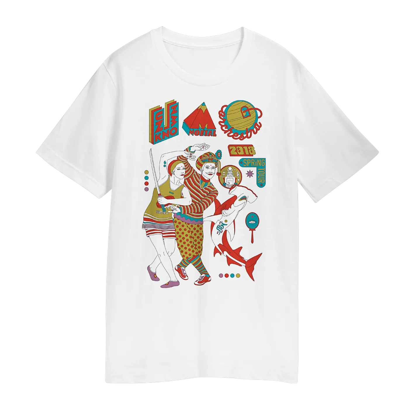 Unknown Mortal Orchestra Ardneks 2018 Spring Tour T-Shirt