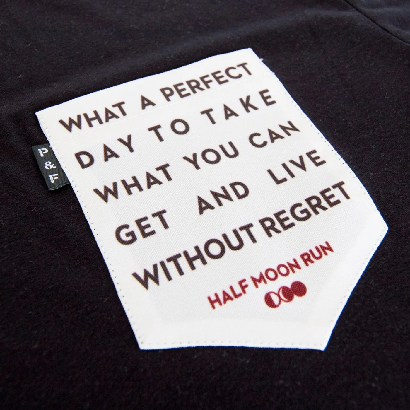 Half Moon Run Lyric Pocket T-Shirt