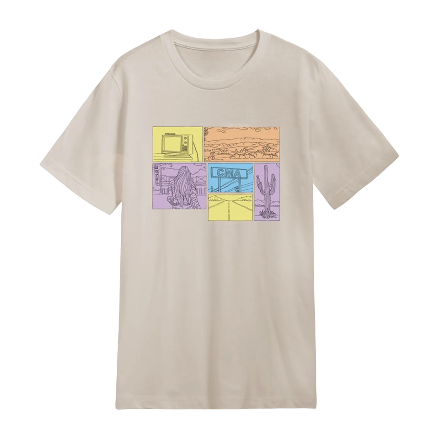 Courtney Marie Andrews Story Board T-Shirt