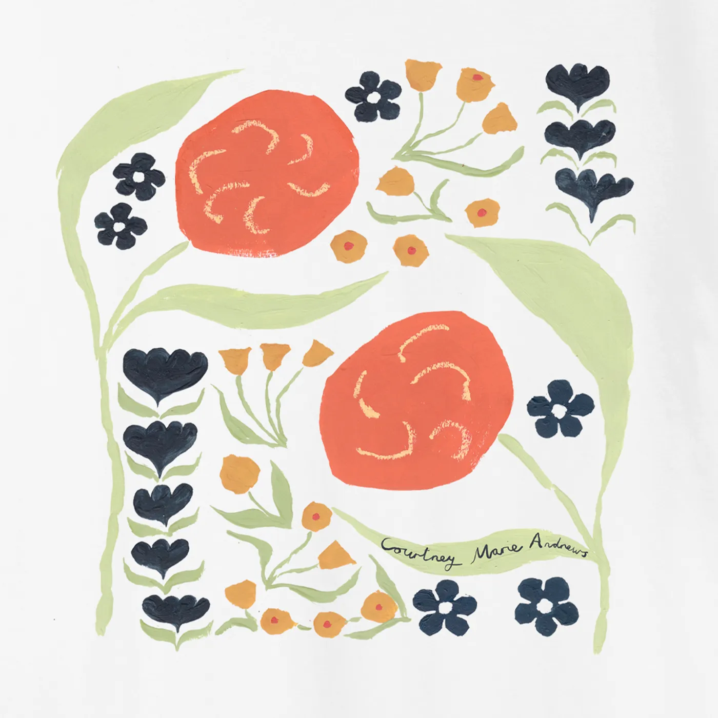 Courtney Marie Andrews Old Flowers T-Shirt