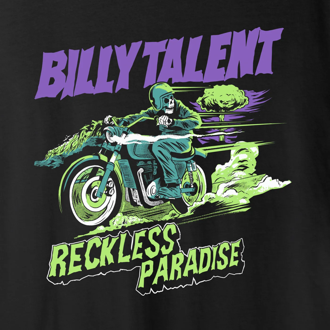 Billy Talent Women's Reckless Paradise Motorbike T-Shirt
