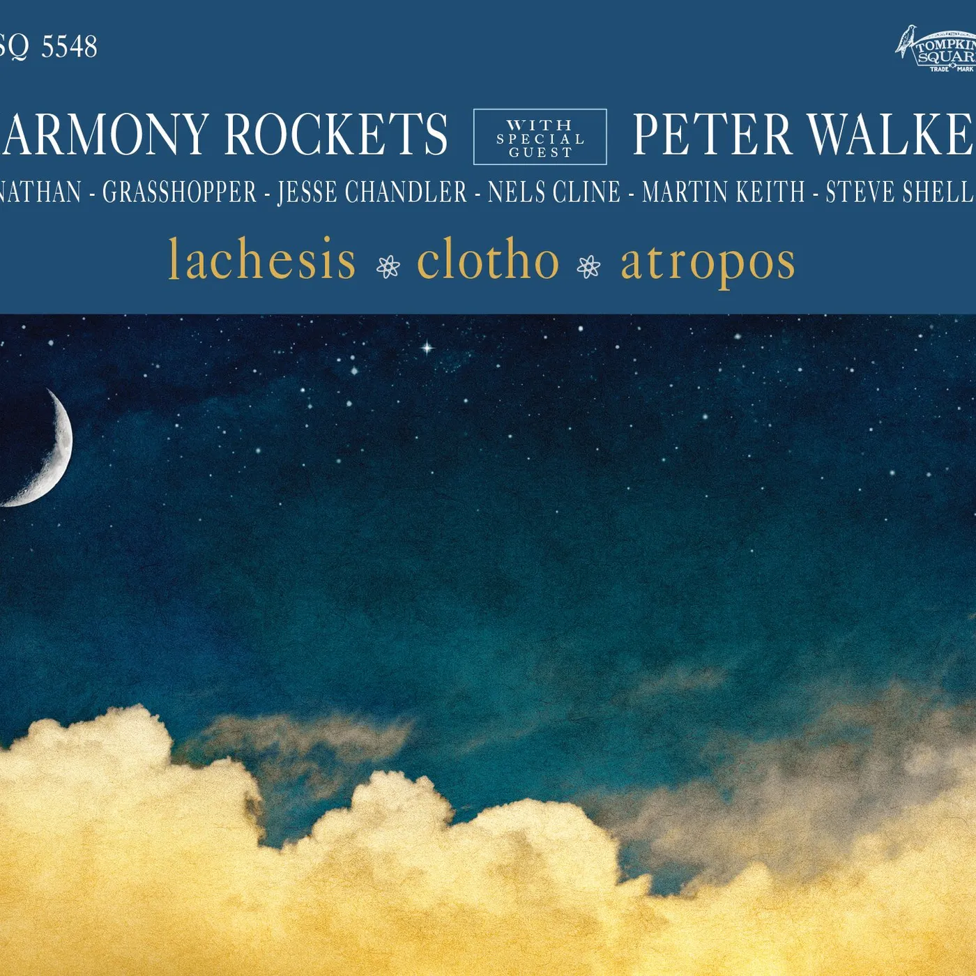 Harmony Rockets with Special Guest Peter Walker 'Lachesis/Clotho/Atropos' Vinyl Record