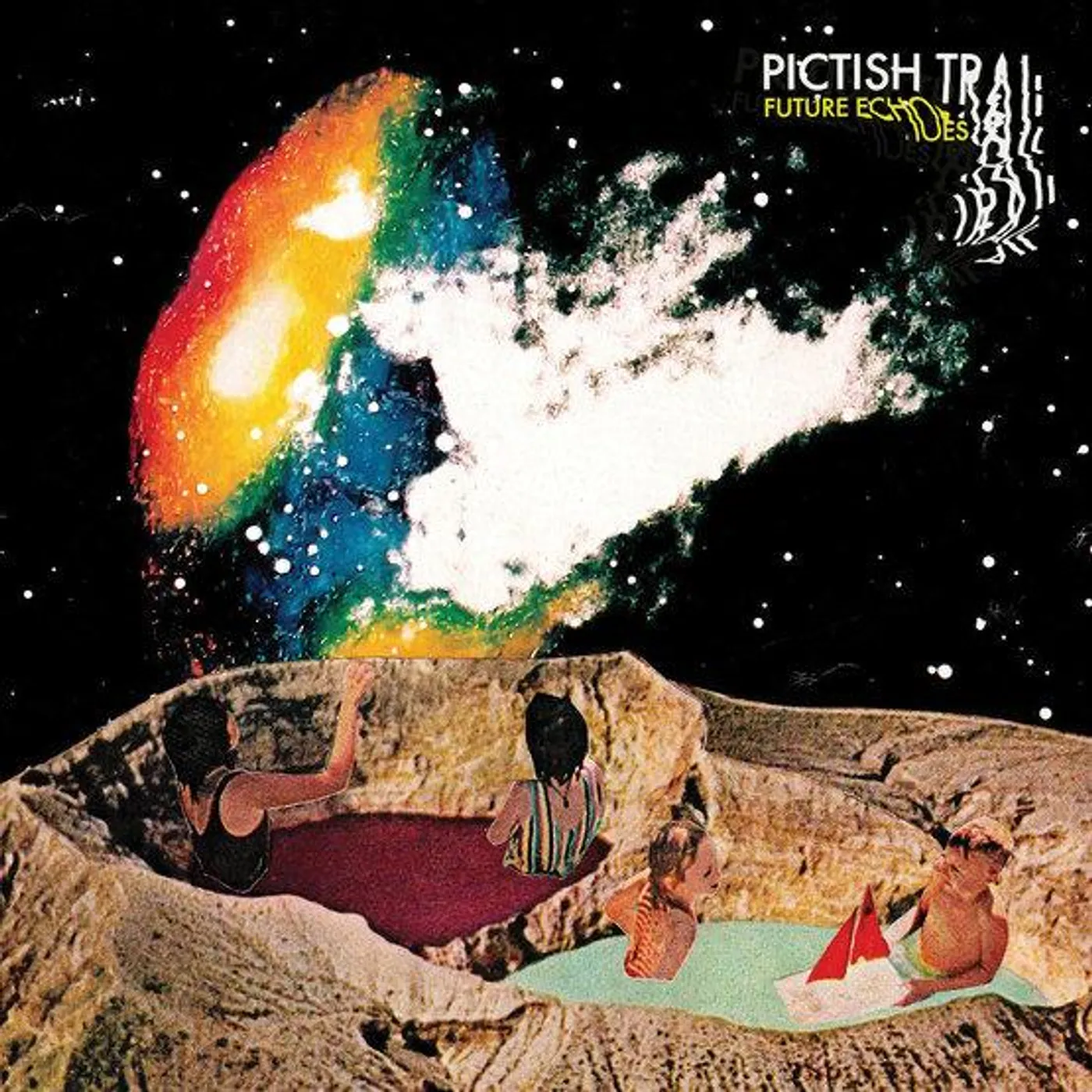 Pictish Trail 'Future Echoes' Vinyl 2xLP - Cosmic Coloured + Download Card Vinyl Record