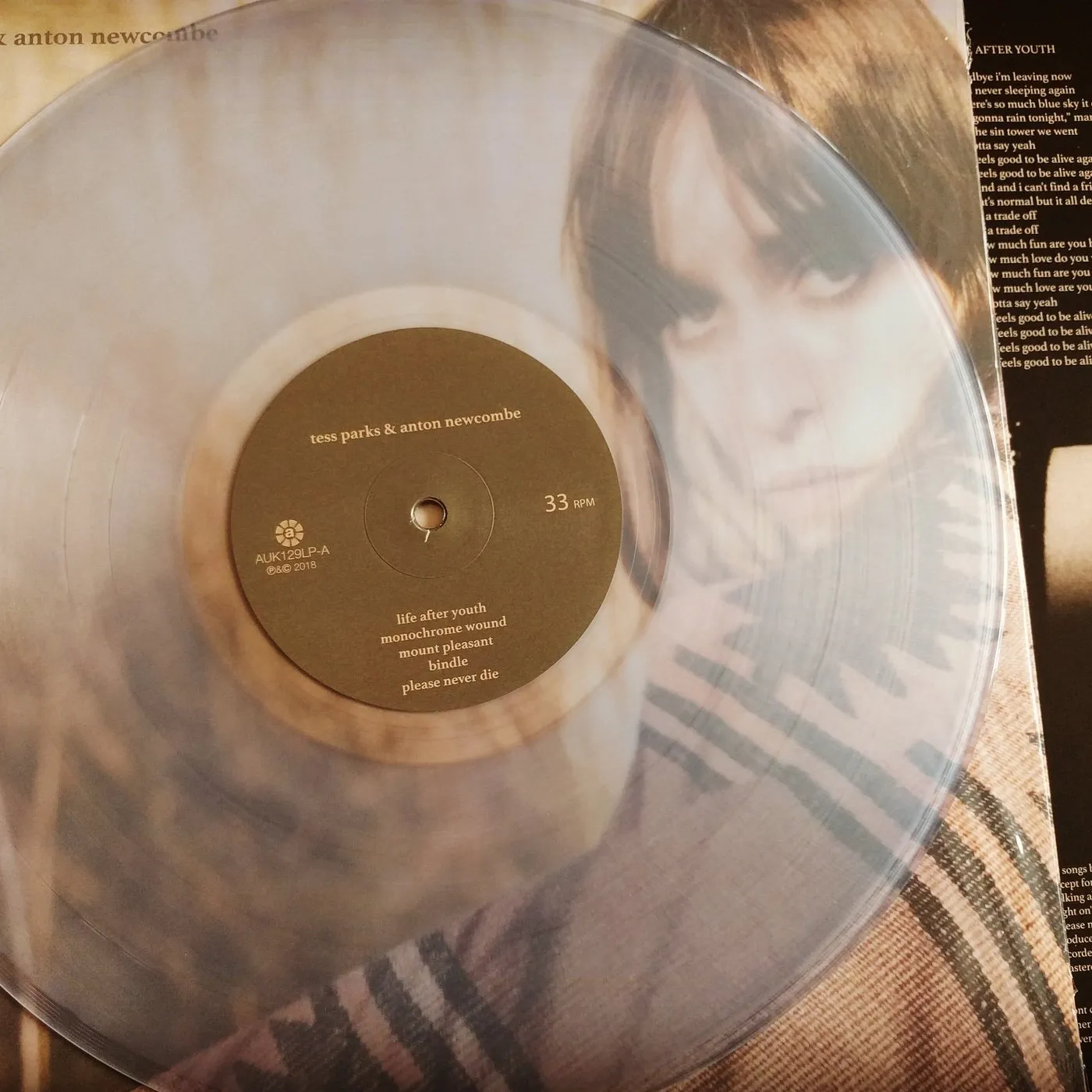 Tess Parks & Anton Newcombe 'Tess Parks & Anton Newcombe' Vinyl Record