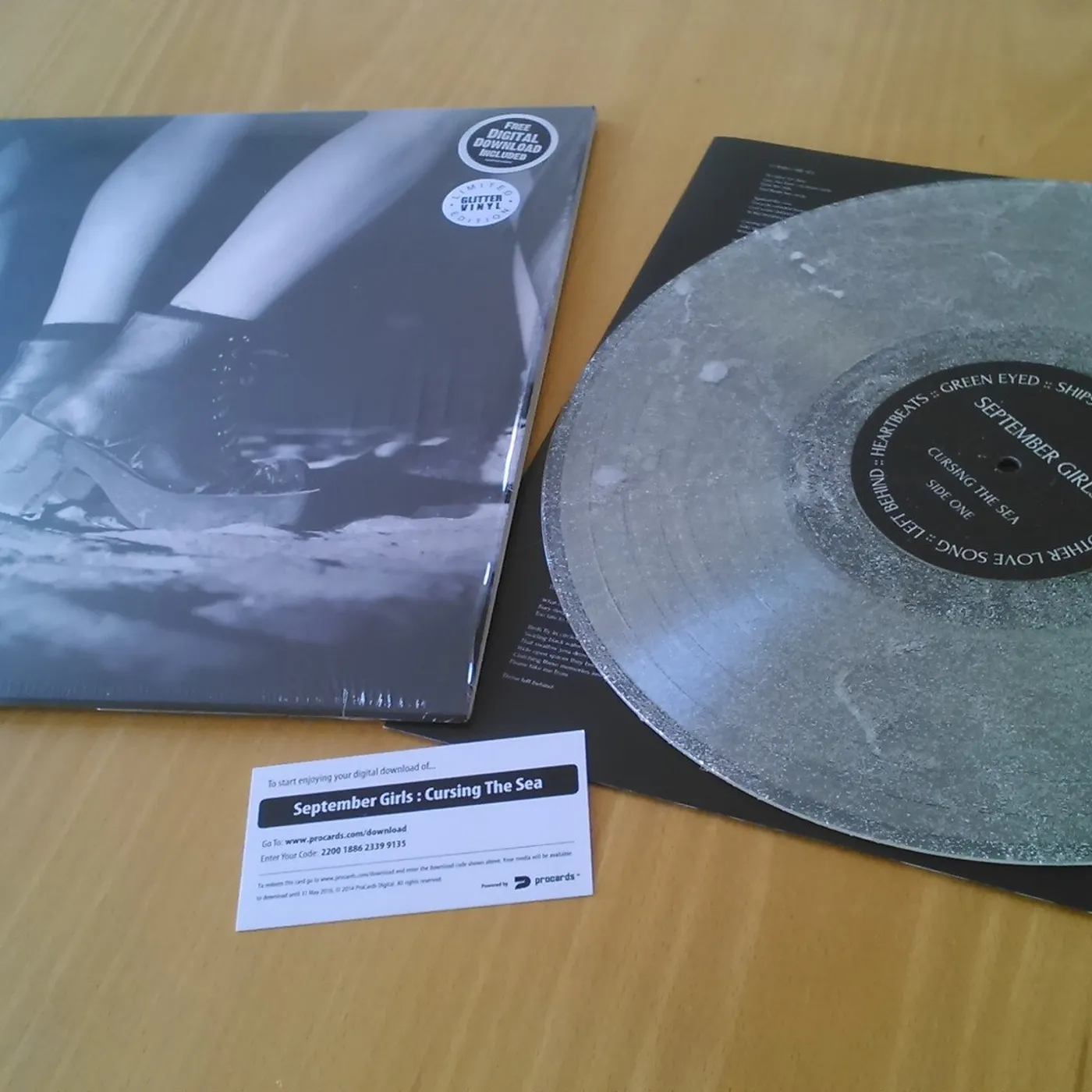 September Girls 'Cursing The Sea' Vinyl Record