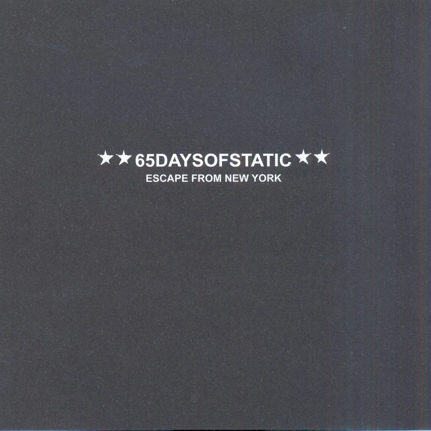 65daysofstatic 'Escape From New York'