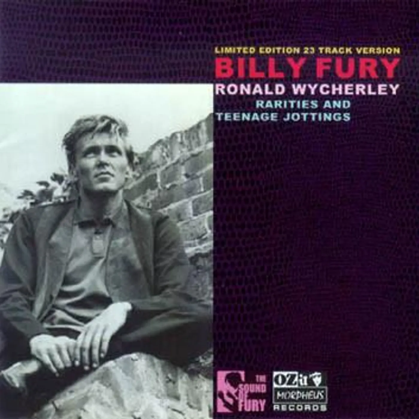 Billy Fury ‎'Rarities And Teenage Jottings'